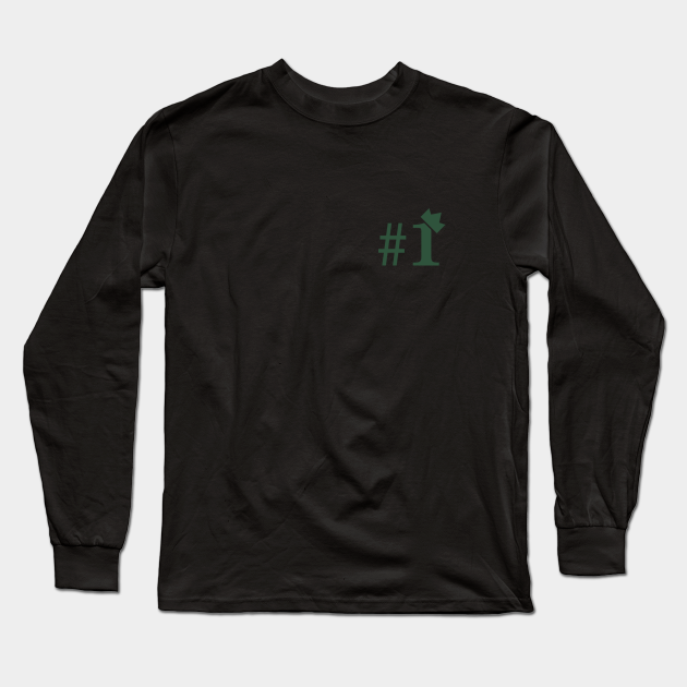 Number 1 ( #1 ) - Number One - Long Sleeve T-Shirt | TeePublic